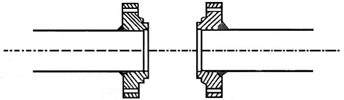 壓縮機(jī)流量計(jì)卡裝連接安裝要求圖